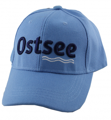 Cap Basecap Ostsee Hellblau