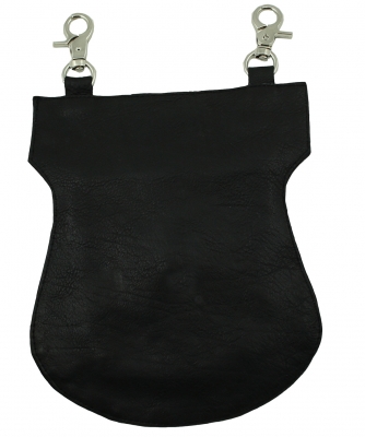 Festival Tasche Gürteltasche Hüfttasche Geldbörse Leder mit Karabiner K24
