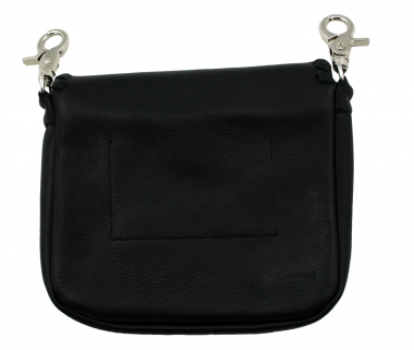 Festival Tasche Gürteltasche Hüfttasche Geldbörse Leder mit Karabiner K7