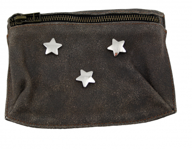 Festival Tasche Gürteltasche Hüfttasche Geldbörse WS33 Braun Leder Antik