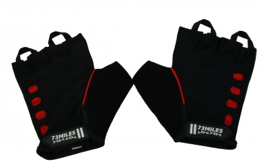 73MILES Leder Fahrradhandschuhe Fitness Sport Handschuhe Fingerlos Atmungsaktiv G04
