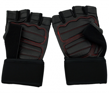 73MILES Leder Kraftsporthandschuhe Fitness Sport Bodybuilding Handschuhe Fingerlos S-XXL  G15