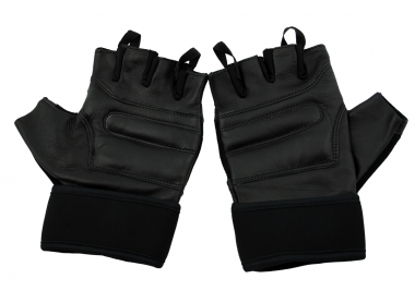 73MILES Leder Kraftsporthandschuhe Fitness Sport Bodybuilding Handschuhe Fingerlos S-XXL  G16