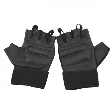 73MILES Leder Kraftsporthandschuhe Fitness Sport Bodybuilding Handschuhe Fingerlos S-XXL  G16