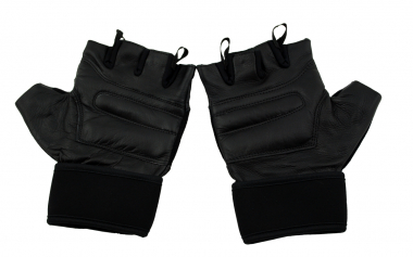 73MILES Leder Kraftsporthandschuhe Fitness Sport Bodybuilding Handschuhe Fingerlos S-XXL  G17