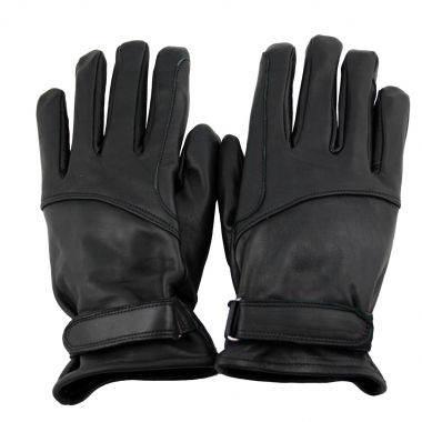WESTERN SPEICHER Leder- Western- Biker- Reithandschuhe gefüttert Schwarz