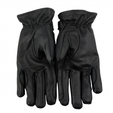 WESTERN SPEICHER Leder- Western- Biker- Reithandschuhe gefüttert Schwarz
