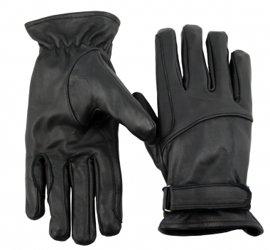 WESTERN SPEICHER Leder- Western- Biker- Reithandschuhe Schwarz S - 2XL