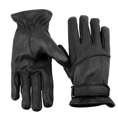 WESTERN SPEICHER Leder- Western- Biker- Reithandschuhe Schwarz S - 2XL