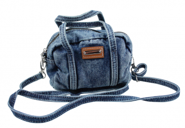 Kleine Damen Jeans Handtasche Denim Schultertasche Crossbody Tasche blauJT11