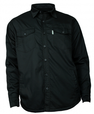 WESTERN-SPEICHER Freizeit Jeans Arbeits Hemd gefüttert Herren Jacke Fleece schwarz Größen S-4XL