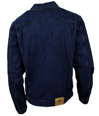 WESTERN-SPEICHER Jeansjacke Denim Herren Jacke Baumwolle dunkelblau S bis 4XL