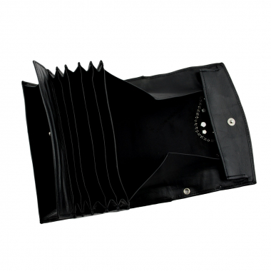 Preview: WESTERN-SPEICHER Große Geld Börse Portemonnaie Leder Strass  Swarovski Elements Lilli 211
