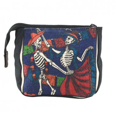 Mehrzwecktasche Kosmetik Tasche mit Reißverschluss - aus Mexico - KT 10