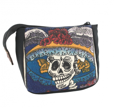 Mehrzwecktasche Kosmetik Tasche mit Reißverschluss - aus Mexico - KT 17