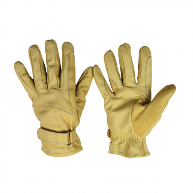 Preview: WESTERN SPEICHER Leder- Western- Biker- Reithandschuhe Natur S-2XL