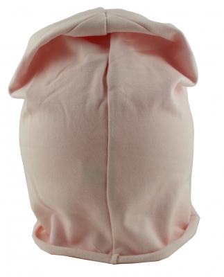 Mütze Beanie Damen Glitzer mit Strass Applikationen Anker Rosa B06 onesize
