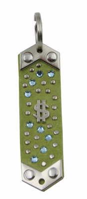 WESTERN-SPEICHER Schlüsselanhänger Leder Strass Swarovski-Elements SA270