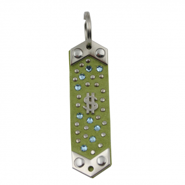 WESTERN-SPEICHER Schlüsselanhänger Leder Strass Swarovski-Elements SA270