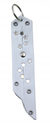 Schlüsselanhänger Leder Strass Swarovski-Elements SA311