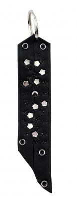 Schlüsselanhänger Leder Strass Swarovski-Elements SA294