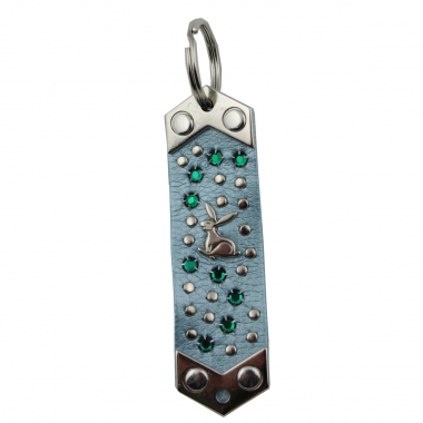 WESTERN-SPEICHER Schlüsselanhänger Kunstleder Strass Swarovski-Elements SAK16