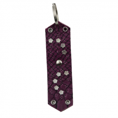 Preview: WESTERN-SPEICHER Schlüsselanhänger Kunstleder Strass Swarovski-Elements SAK12