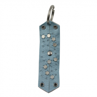 Preview: WESTERN-SPEICHER Schlüsselanhänger Kunstleder Strass Swarovski-Elements SAK16