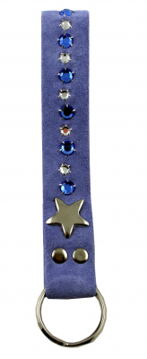 WESTERN-SPEICHER Schlüsselanhänger Leder Strass Swarovski-Elements SL10