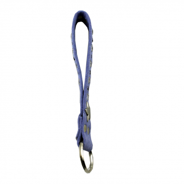 Preview: WESTERN-SPEICHER Schlüsselanhänger Leder Strass Swarovski-Elements SL11