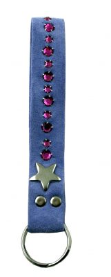 WESTERN-SPEICHER Schlüsselanhänger Leder Strass Swarovski-Elements SL12