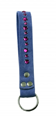 WESTERN-SPEICHER Schlüsselanhänger Leder Strass Swarovski-Elements SL12