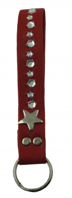 WESTERN-SPEICHER Schlüsselanhänger Leder Strass Swarovski-Elements SL14