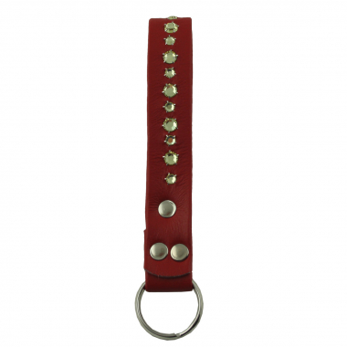 Preview: WESTERN-SPEICHER Schlüsselanhänger Leder Strass Swarovski-Elements SL17