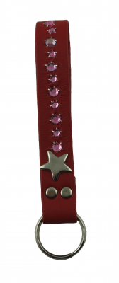 WESTERN-SPEICHER Schlüsselanhänger Leder Strass Swarovski-Elements SL18
