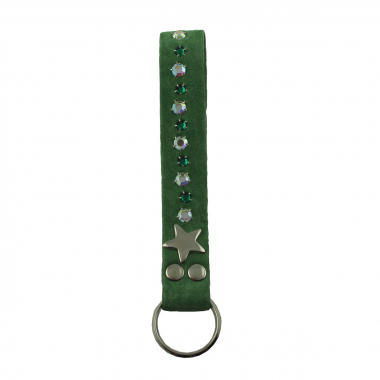 WESTERN-SPEICHER Schlüsselanhänger Leder Strass Swarovski-Elements SL19
