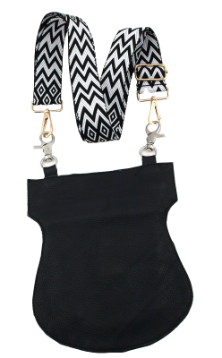 Preview: Umhängetasche Schultertasche Leder mit Kristall Glassteinen besetzt ST 10