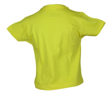 Kinder T-Shirt - Totenkopf - Gelb