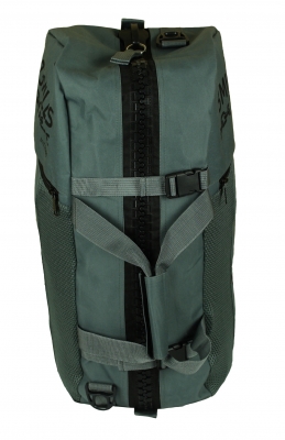 Weekender Freizeittasche Reisetasche Sport Tasche mit Rucksackfunktion Grau
