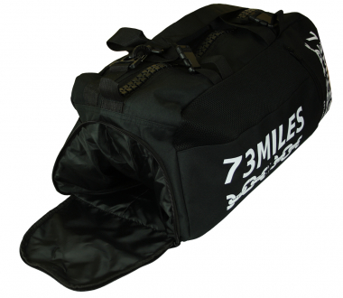 Weekender Freizeittasche Reisetasche Sport Tasche mit Rucksackfunktion Schwarz