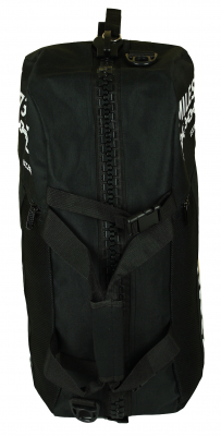 Weekender Freizeittasche Reisetasche Sport Tasche mit Rucksackfunktion Schwarz