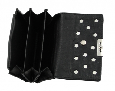Western Speicher Geldbörse Leder Strass Swarovski-Element BA200
