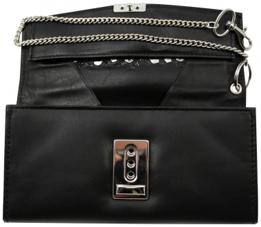 WESTERN-SPEICHER Kellnerbörse Portemonnaie Leder Strass  Swarovski Elements Lea 134