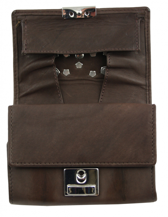 WESTERN-SPEICHER Geldbörse Portemonnaie Leder Strass  Swarovski Elements Kati 172b