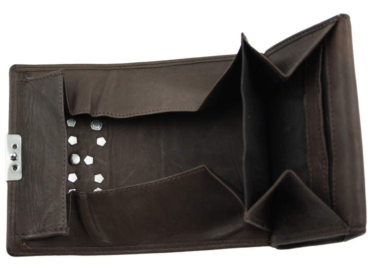 WESTERN-SPEICHER Geldbörse Portemonnaie Leder Strass  Swarovski Elements Kati 172b
