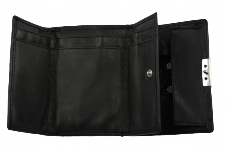 WESTERN-SPEICHER Geldbörse Portemonnaie Leder Strass  Swarovski Elements Kati 152