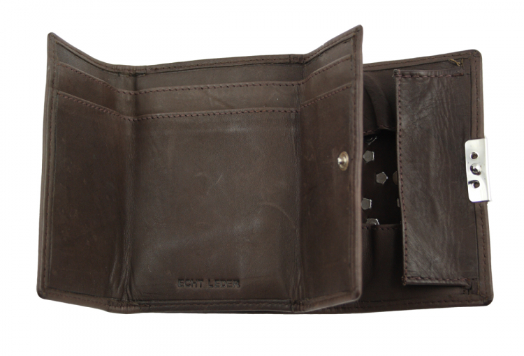 WESTERN-SPEICHER Geldbörse Portemonnaie Leder Strass  Swarovski Elements Kati 172b