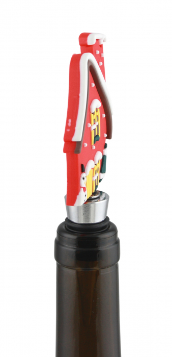 Flaschenverschluss Flaschenstopfen Bottle Stopper Weihnachten Wein Sekt BST 14