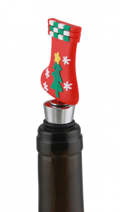Flaschenverschluss Flaschenstopfen Bottle Stopper Weihnachten Wein Sekt BST15