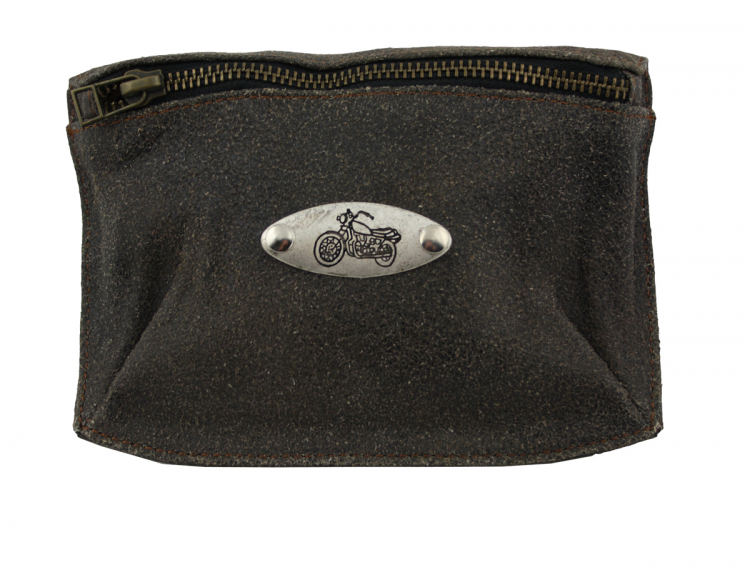 Festival Tasche Gürteltasche Hüfttasche Geldbörse WS07 Braun Leder Antik